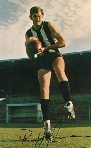 1971 Mobil Footy Photos VFL #38 Ross Dunne Front